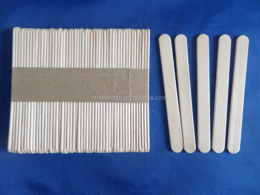 Round Straight Popsicle Stick Size Different 114mm 93mm - Buy Popsicle ...