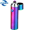 Free sample!! FR-P01 Dual Arc Windproof Electric USB Pipe lighter, Electronic Flameless Cigarette Lighter,