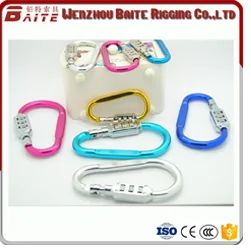 Stainless Steel 304 316 Straight Snap Hook with Screw for Camping,Outdoor