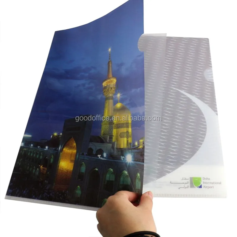 Advertising promotion PP file holder