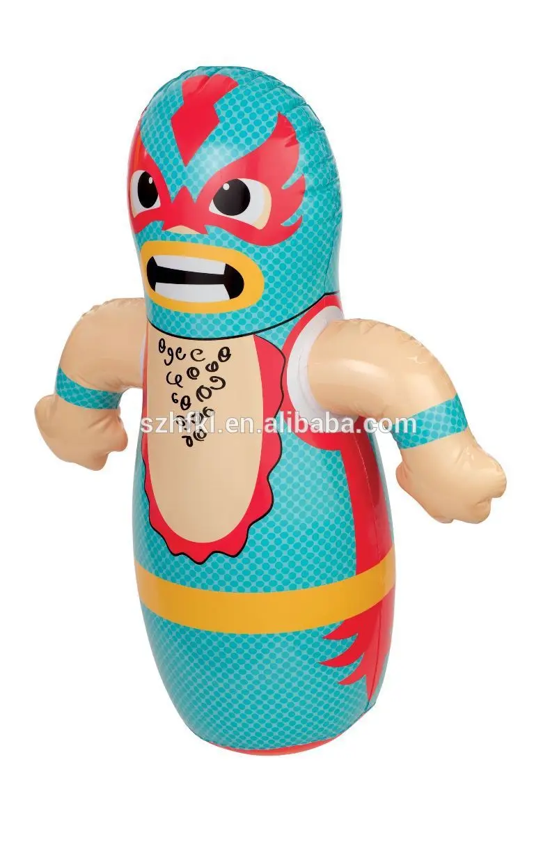 Cartoon Kids Toy Punching Inflatable Bop Bag Product On Alibaba