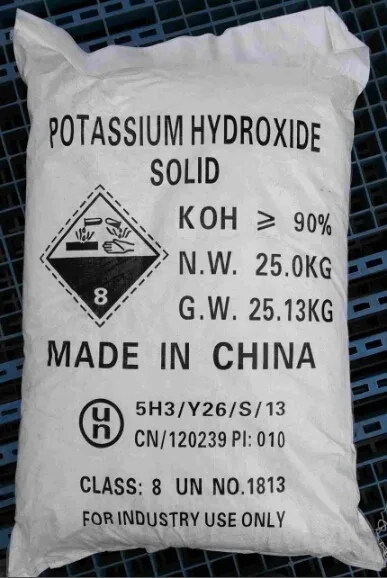 potassium hydroxide koh 90% price