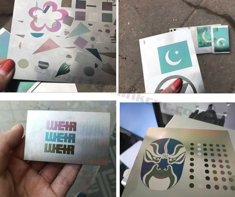 30w Portable high speed fiber laser engraving metal machine with easy operating software