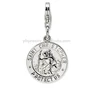Rare Vintage Sterling Silver St. Christopher Medal Charms Wholesale