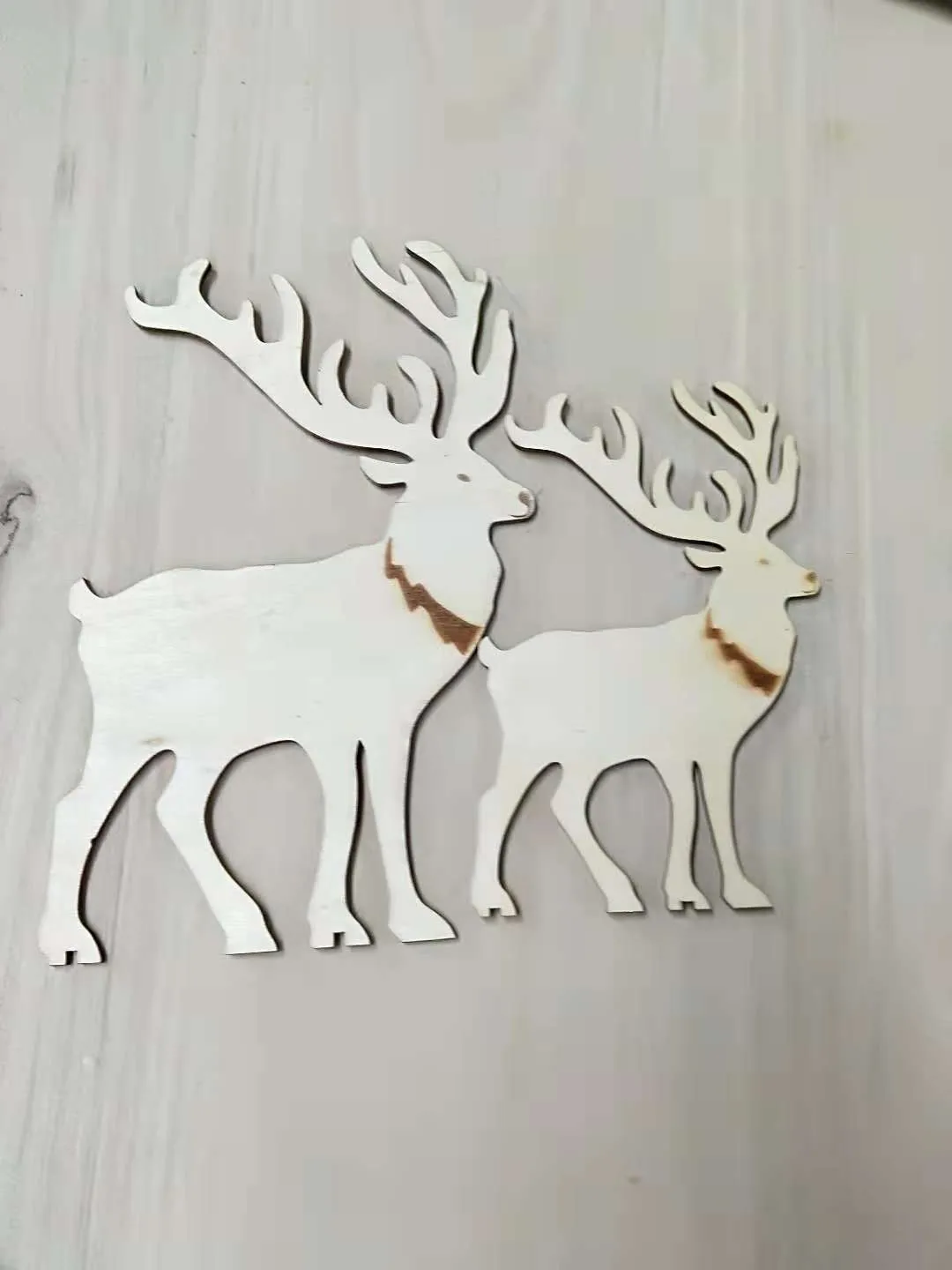 metal deer cutout