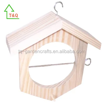Simple Unique Hanging Wooden Bird Feeder Parts Buy Bird Seed