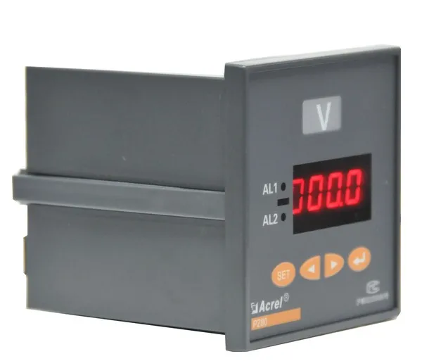 Single Phase Panel Digital Recording Voltmeter Voltage Meter Input