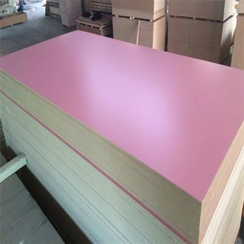 Custom Size Pink Laminated Melamine Mdf Board - Buy Pink Laminated ...