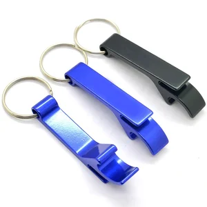 Image of Made in china cheap Advertising promotion gifts keychain anodization aluminum bottle opener