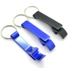 Made in china cheap Advertising promotion gifts keychain anodization aluminum bottle opener