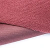 100% Polyester Knitted Red/Navy/Grey/White Color 200gsm/220gsm/230gsm Softball Tricot Brushed Fabric