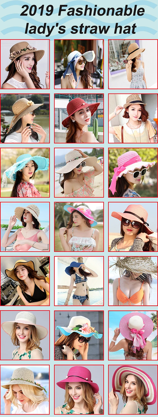 Top Quality Cheap Wholesale Custom promotion hat child jazz caps straw beach hats made in China.jpg