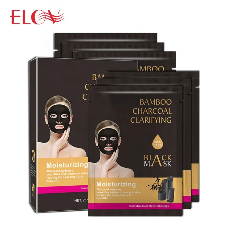 

Factory supply facial Masks Personal Skin Care bamboo charcoal face mask
