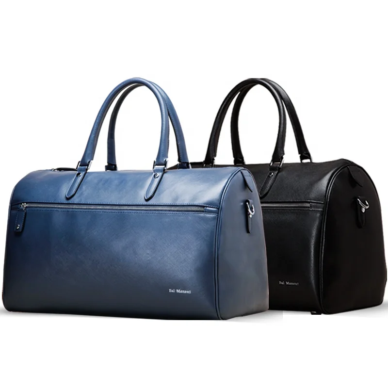 

2020 wholesale China best custom top MOQ 1 PC fine OEM logo luxury vintage men genuine leather travel bag black guangzhou, Coffee, black, blue,gray, orange and custom