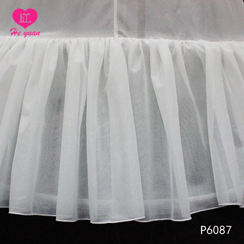 
P6087Wholesale Adult Fashion Petticoat Wedding Underskirt Petticoat Bridal Dress Petticoat 