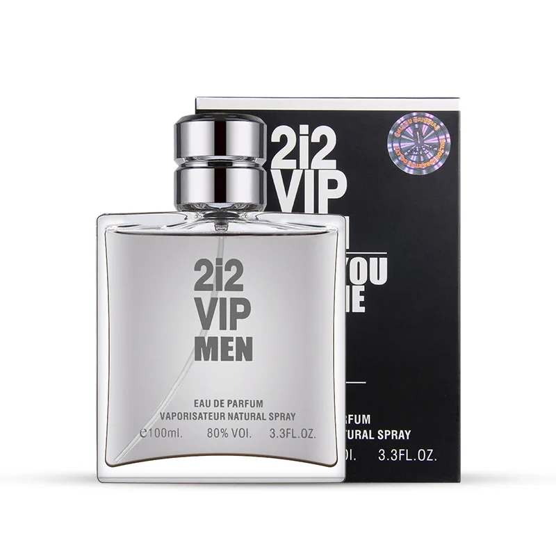 

100ml Men's 212 VIP Fragrance Pheromone Eau de Toilette Cologne Spray Woody Cedar Neutral Glass Bottle perfume