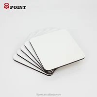 

blank MDF square wooden custom coasters for Sublimation
