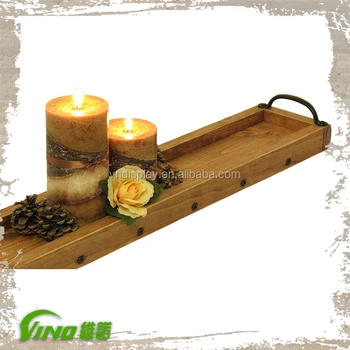candle holder tray