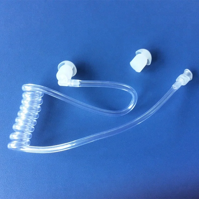 

Acoustic Tube For Surveillance Earphone Two Way Radio Accessories, Clear