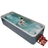 Hot sale endless pool,air massage whirlpool massage swim spa,6m outdoor swim spa