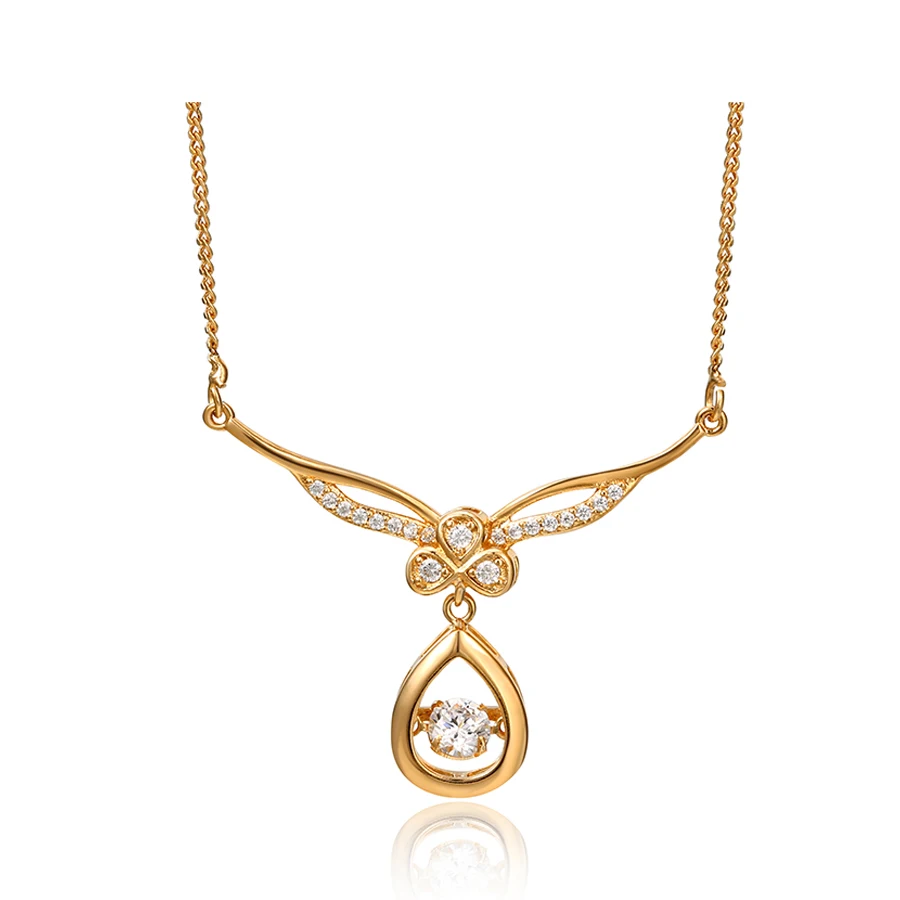 

xuping jewelry stone necklace 1 xuping hot sale stone necklace for ladies