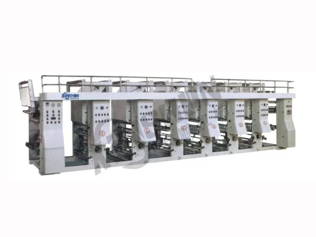 
XS-ASY Six Colors Gravure Printing Machine,Roto Printing Machine,Rotogravure Printing Machine 