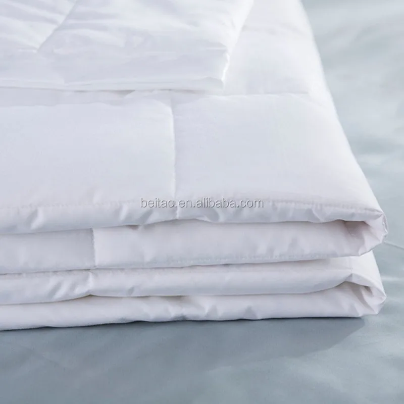 Colored Duck Feather And Down Blanket Down Filled Blankets With 2