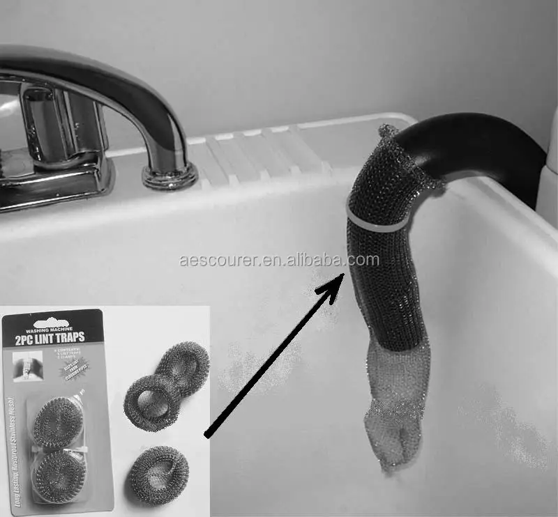 Lint Traps Washing Machine Lint Trap Snare Laundry Mesh Washer Hose Filter With Cable Ties Buy