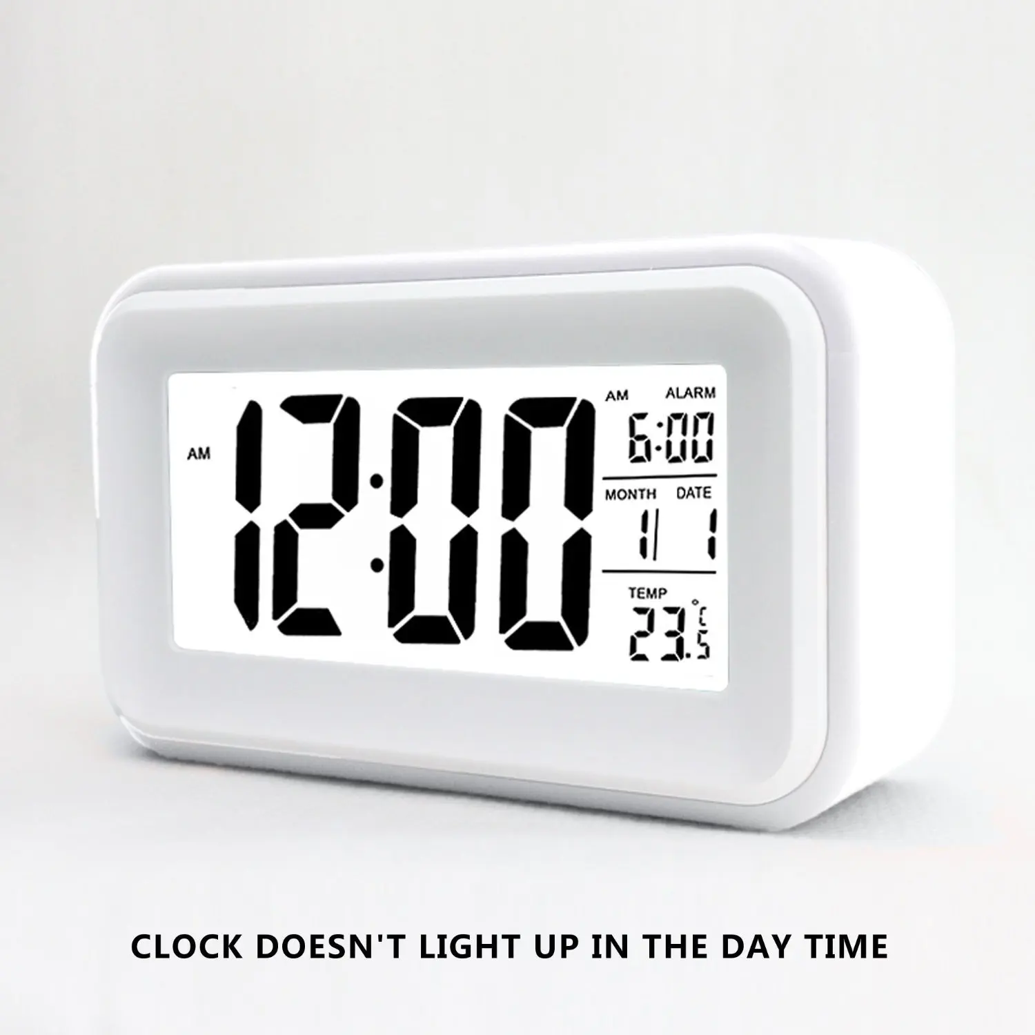 Jcc smart light flat screen alarm clock user manual pdf download
