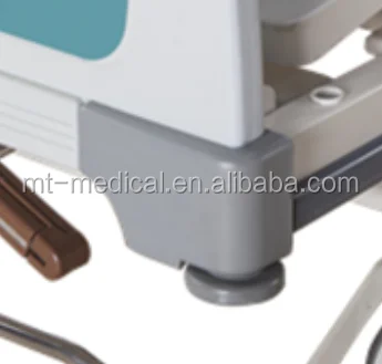 ABS bedhead and guardrail Electric ICU bed with five functions from Chinese manufacturer