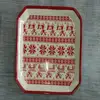 Christmas Ceramic Material and Porcelain Ceramic Type Rectangle Ceramic food plate wholesales