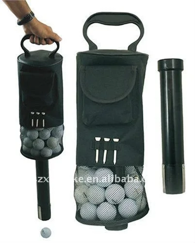 

Golf shag bag Golf ball collection mesh bag ball pickup