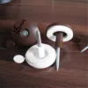 plastic screw cap fixing button with foam washer for polycarbonate roof sheet