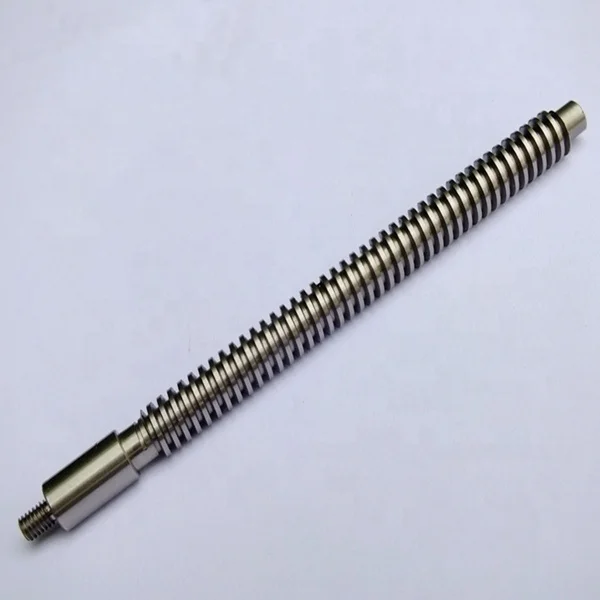 Cnc Machining High Quality Worm Gear Screw Shaft Buy Worm Gear Screw