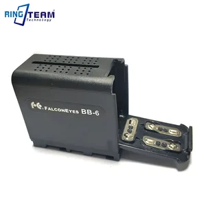 NP F970 Battery Case 6 AA Batteries