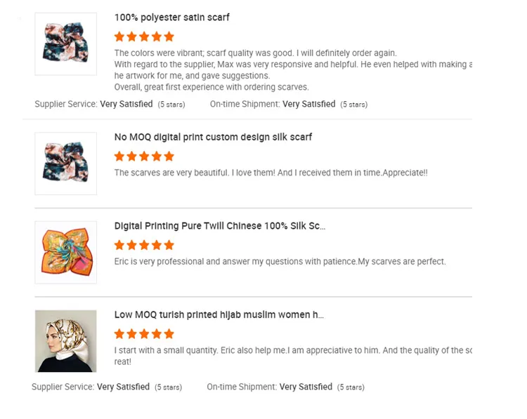 polyester scarf floral