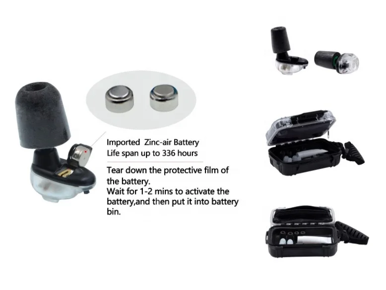 New Dual Switch Hearing Protection Ear Plug High Fidelity Digital