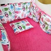 New Arrival Minky Material Baby Crib Bedding Baby Bed Around