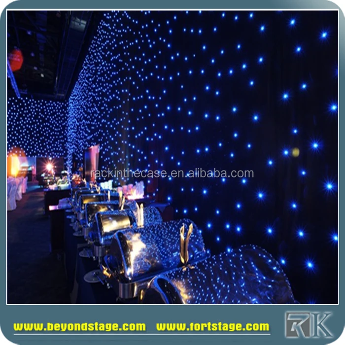 White Light Stage Star Led Dj Light Fabric Curtain For Sale Buy Led
