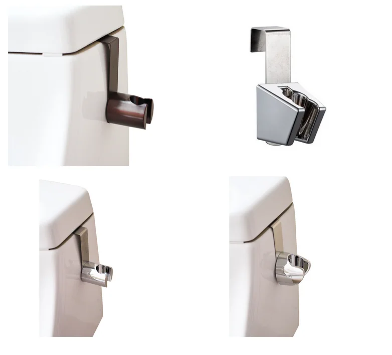Stainless Steel And Abs Holder Hook Hanger For Toilet Bidet Sprayer