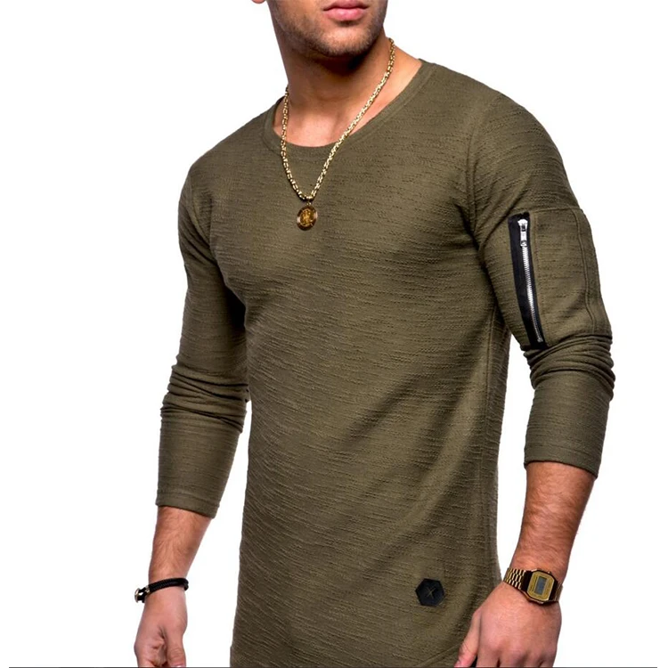 

Wholesale Longline Linen T shirt For Men, N/a