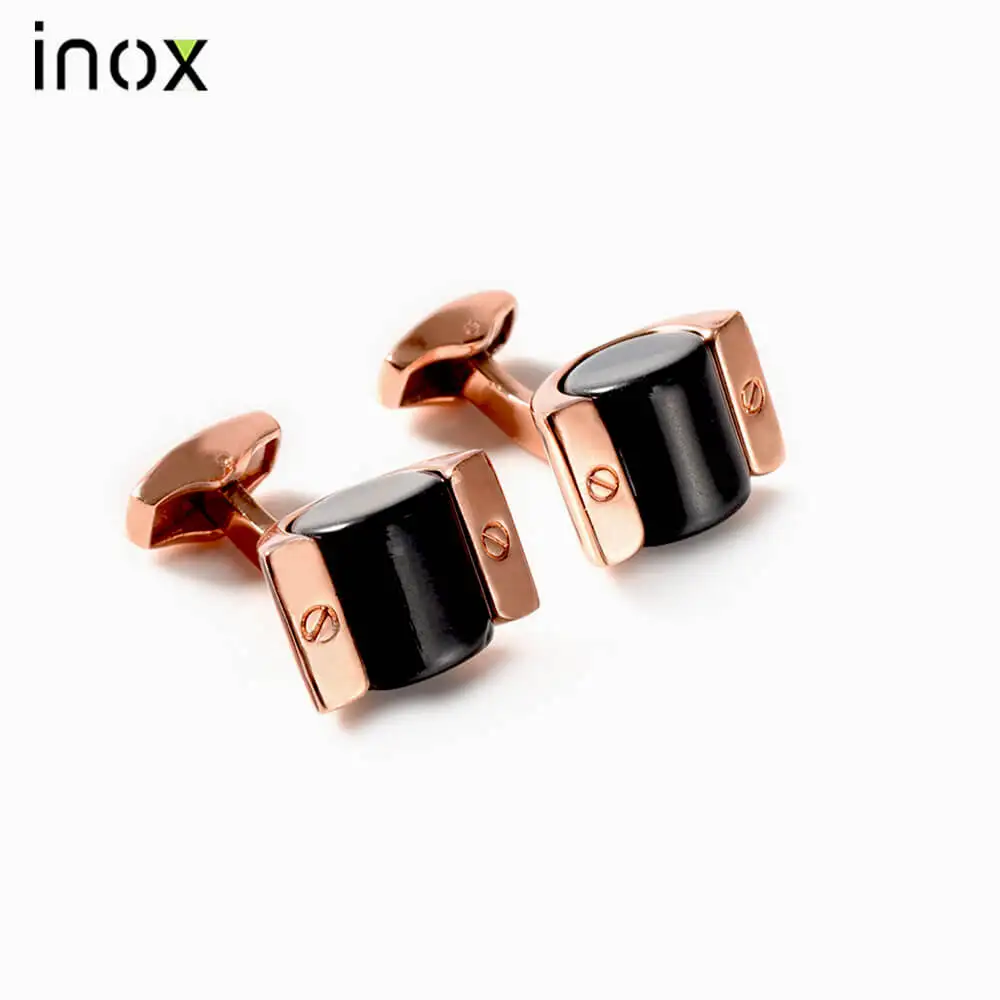 

inox stainless steel male french shirt cufflink for man