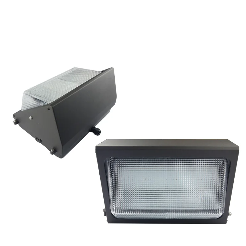 LED wall light ETL DLC Commercial exterior Photocell Full Cutoff Retrofit Fixture wwallpack  LEd  light