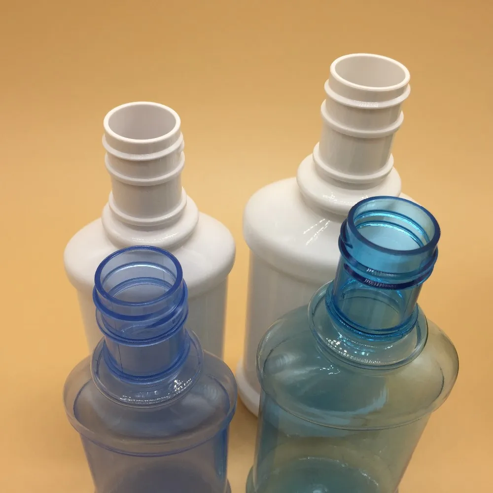 Hot Selling 150ml 250ml 350ml Pet Flat Plastic Mouthwash Bottle With