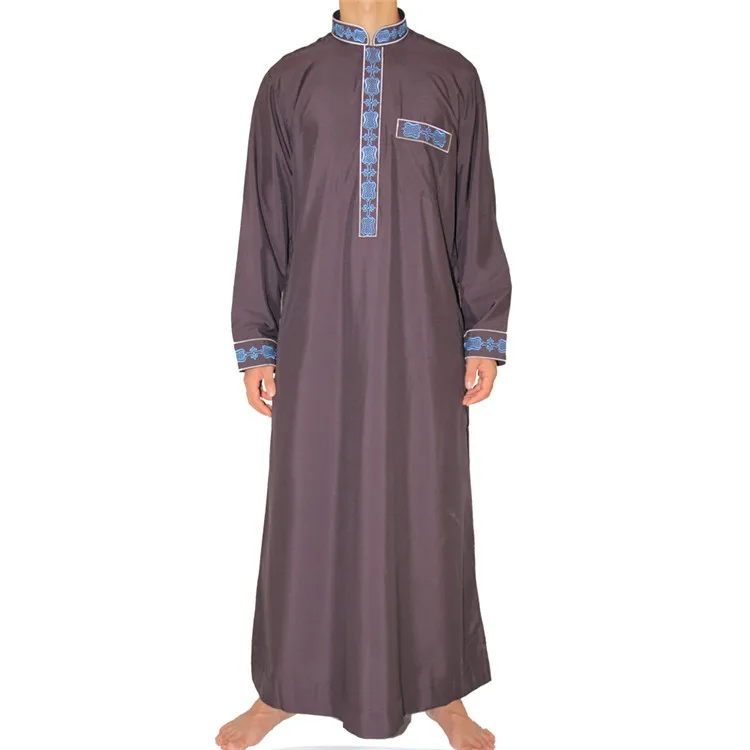 Wholesale Embroidery Muslim Men Abaya Clothing Online - Buy Muslim Men ...