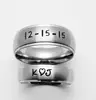 China Manufacturer 5mm Twins Ring Stainless Steel Engraving Ring for couple