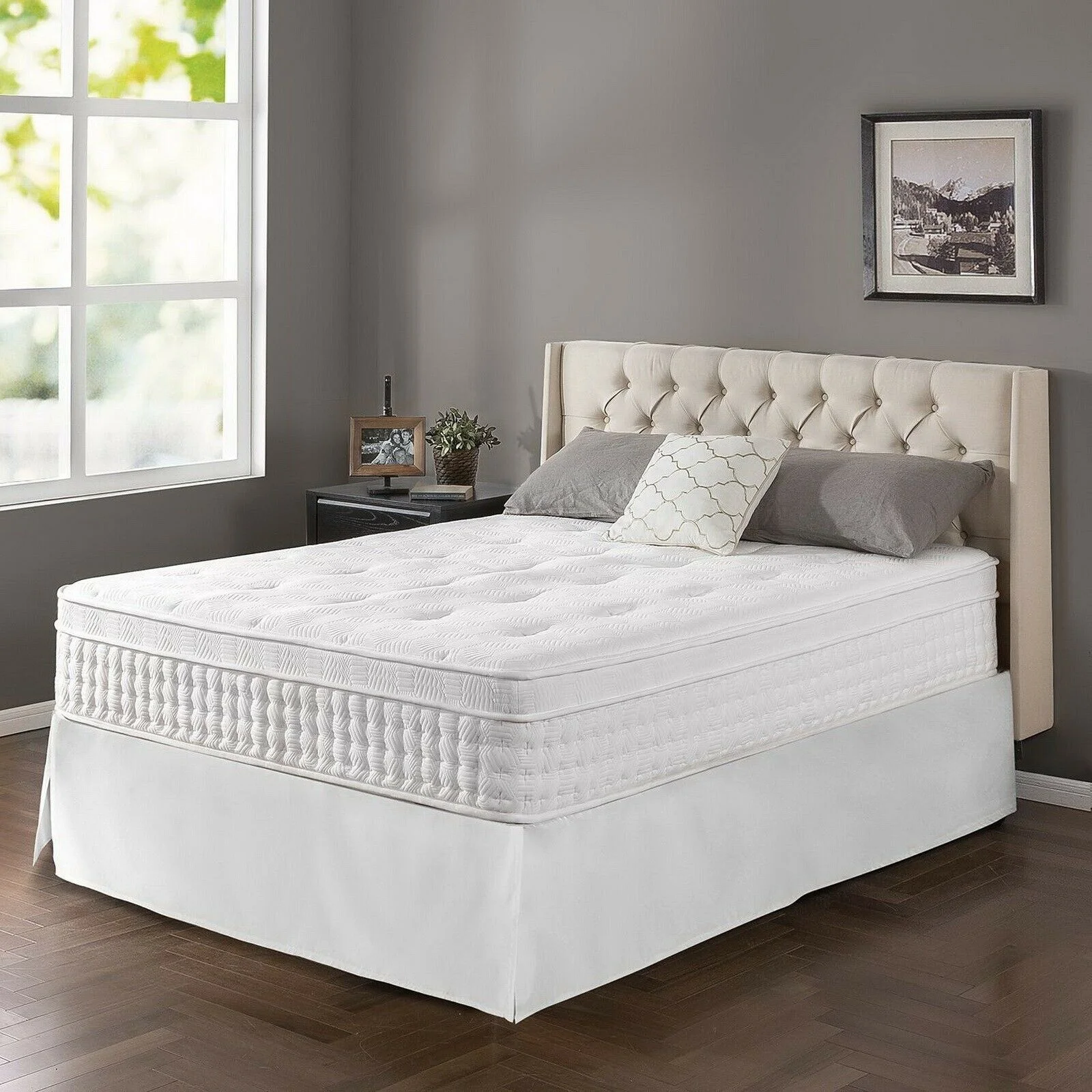 Двуспальная кровать Boxspring Home, 180х200 см, Pro × son