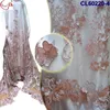 Peach CL60220-4 fancy french lace Wholesale sample 5 yard wedding evening net lace for making clothes fabric