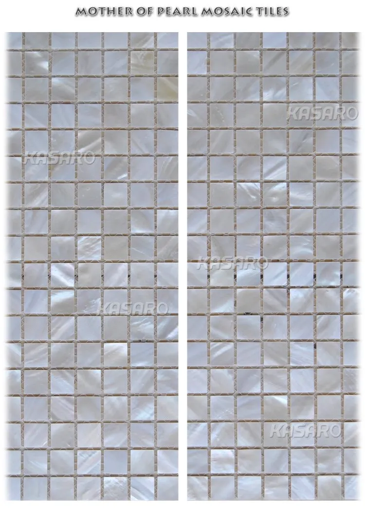 Natural White Mother of Pearl Shell Mosaic Tile