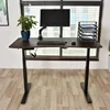Own safe function 3 stage 2 motor electric height adjustable office table sit stand desk